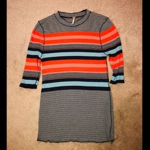 FREE PEOPLE retro ribbed fitted top 👚